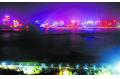 The Ambilight Night along Ganjiang River