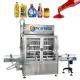 Servo Pump Semi Automatic Liquid Filling Machine for Viscous Yogurt Blueberry Paste