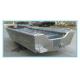 12 Feet Aluminum Fishing Boats , Customized Aluminum Jon Boats 1.9m Depth