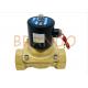 2 Inch Brass Solenoid Valve 2W-500-50 Direct Acting Diaphragm Structure
