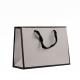 Black Frame Cloth Carrier Bags , Corrugated Biodegradable Cloth Bags