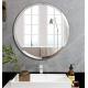 Silver AluminumDecorative Mirror Glass Bathroom Float Beveled Antique Mirror Sheet