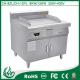 Hight quality commercial induction griddle cookers with 8kw