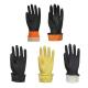 Natural Latex Industrial Rubber Gloves 300mm Length For Cleaning