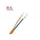 FTTH Indoor Fiber Optic Cable Separated Easily Long Delivery Length 1-4 Core