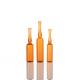 10ml amber  borosilicate  glass ampoule medical cosmetic use