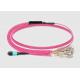 MPO Female to MPO Male Singlemode 9/125 Fiber Optic Cable For Network