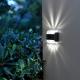 Decoration Lower Solar Energy Wall Lamp Spotlight Washing Waterproof Indoor LED