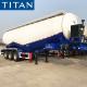 TITAN 50/55cbm fly ash pneumatic sand bulk cement tanker trailer