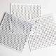 Light Weight Perforated Metal Mesh , Curtain Wall Perforated Steel Plate