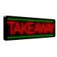 560x330mm colorful led advertising sign