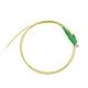Tight Buffered LC APC Fiber Optic Pigtails For OAN / LAN