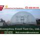 Fashion Clear Geodesic Dome Tent  Fire Ratardant With Hot Dip Galvanized Steel Pipes