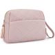 Toiletry Smooth Zipper Cosmetic Bag Water Resistant For Travel