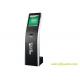 17 Wireless Touch Ticket Kiosk For Multi Counters wired Queue System