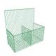 China Anping Easy To Assemble 100 x 120 mm Galvanized Gabion Stone Baskets Hexagonal Gabion  Cages Price