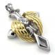 Fashion 316L Stainless Steel Tagor Stainless Steel Jewelry Pendant for Necklace PXP0696