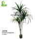 Durable Height 140cm Artificial Potted Floor Plants Small Size