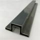 customized shaped profile iron stainless steel channel with mirror or hairline finish