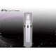 Custom Silver Cover  Lotion Airless Spray Bottle With Pump Head