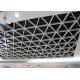 Wide Suspension Grid Metal Ceiling , Grille Open Cell Ceiling Tiles