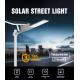 100 W IP65 Solar Powered LED Street Lights Cool White 50000 Hours Life Span