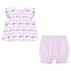 Summer Baby Girls Clothing Sets Customized Printing Color Pattern Organic Cotton Baby Clothing Baby Girls Clothing Sets