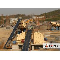 50TPH - 100TPH Stationary Stone Crushing Plant , Medium Hard Rock Crushing Machine