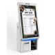 Crtly 23'' Touch Screen Self Service Payment Kiosk For McDonald's/KFC/Restaurant