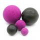 EPDM FKM Rubber Ball Seal OEM Silicone Rubber Ball Rose Black