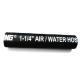 1 1/4 Inch Flexible Rubber Air And Water Hose , Air Compressor Replacement Hose