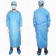 Anti Wrinkle OEM Custom Doctor Gowns , PP Nonwoven Disposable Scrub Suit