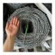 Double Twist Spool Of Galvanized 12#*14# Barbed Wire For Security Fencing
