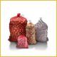 Reusable Drawstring Woven Mesh Bags For Packing Vegetables And Fruits 20kg - 50kg