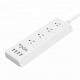 Universal USB Electrical Wireless Smart Power Strip Anti Fire ABS Material Materials