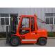 4 Ton Hydraulic Diesel Heavy Duty Forklift Equipment With Fan / Heater