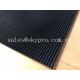 Recycled Odorless corrugated rubber matting 3mm thick min. Oil resistance