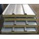 Rockwool Insulated Sandwich Panel Roofing Fire Resistant For Prefab Houses