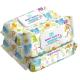 China Organic Baby Wet Wipes Spunlace Material Disposable Cleaning