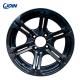 Black Golf Cart Wheels Without Tires 14 Inch Aluminum Wheels