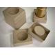 Cushioning Molded Pulp Wine Shippers Packaging Insert 100% OCC