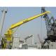 15 Ton Deck Davit Marine Hydraulic Crane Straight Boom Arm Slewing