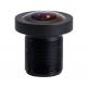 1/2.7 2.65mm  wide angle S mount lens  , HFOV 134 degree, F2.0 good for Aptina MT9P031,S026512730MMP