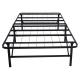 Odorless ISO9001 Metal Frame Single Bed Portable Folding Anti Corrosion