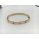 4 Diamonds Luxury Gold Jewelry Bracelet In Yellow Gold Ref B6035917
