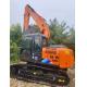 Used construction machinery Hitachi ZX120 crawler excavator for road construction