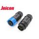 Installable Waterproof Male Female Connector Straight Flame Resistant For