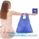 factory price custom cute animal design 190T polyester shopping bag foldable,reusable promotional folding foldable polye