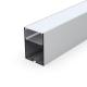 Silver Suspended LED Profile 55mm X 70mm For Drywall Ceiling