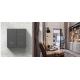 PC Aluminium alloy Home Wall Switch Three Gang / Four Gang Grey Color